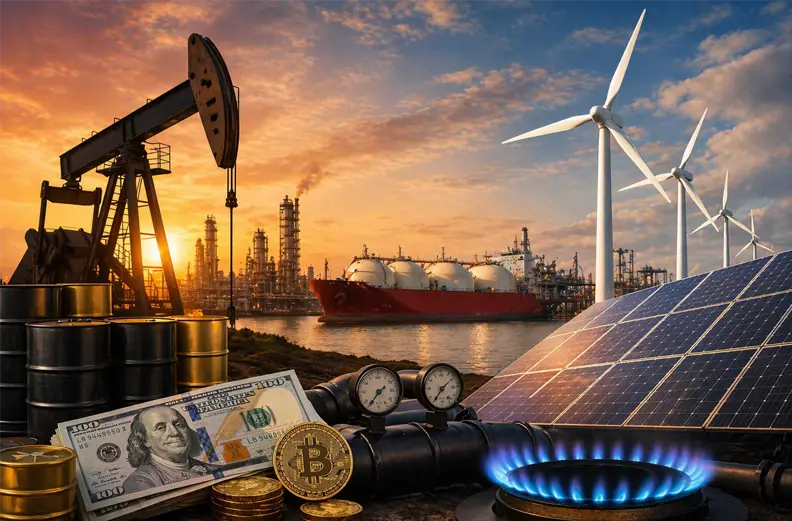 gas-fired, oil, mining